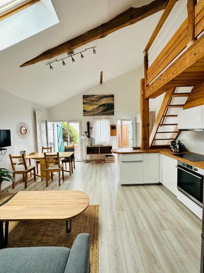 Sunny - Charmant Duplex Avec Terrasse Privative Tosse Exterior foto